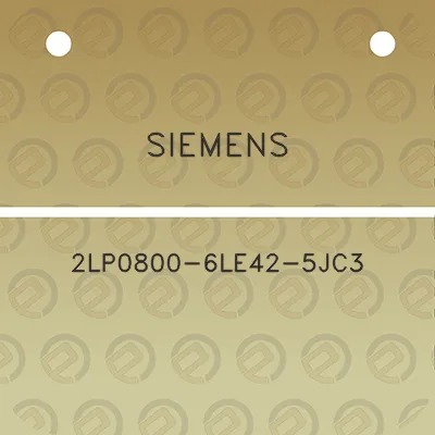 siemens-2lp0800-6le42-5jc3