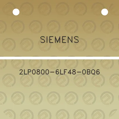 siemens-2lp0800-6lf48-0bq6