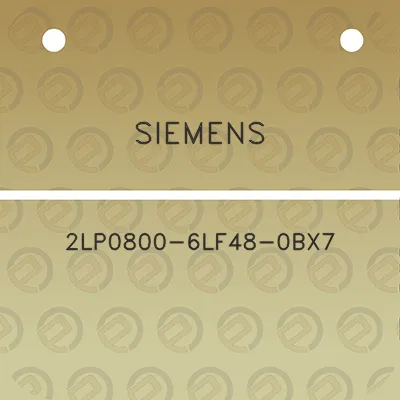 siemens-2lp0800-6lf48-0bx7