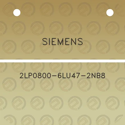 siemens-2lp0800-6lu47-2nb8