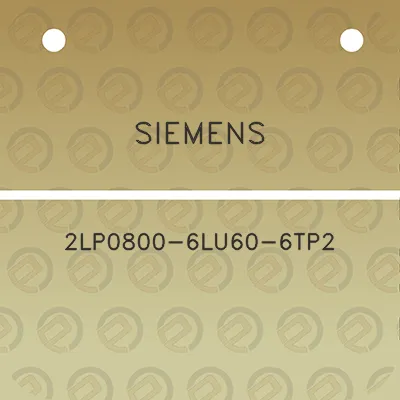 siemens-2lp0800-6lu60-6tp2