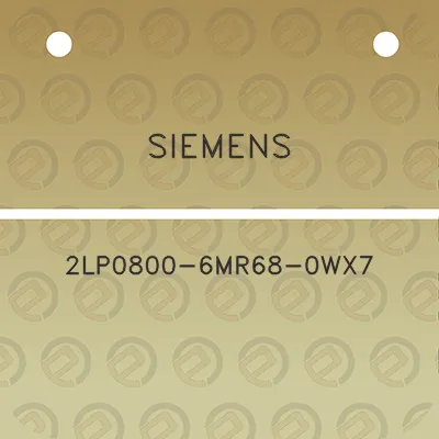 siemens-2lp0800-6mr68-0wx7