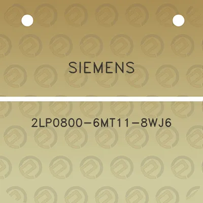 siemens-2lp0800-6mt11-8wj6