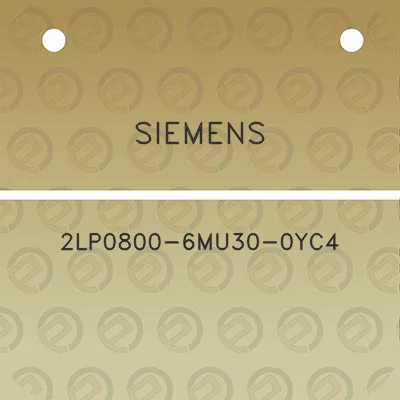 siemens-2lp0800-6mu30-0yc4