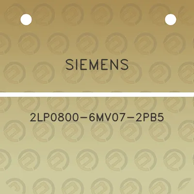 siemens-2lp0800-6mv07-2pb5