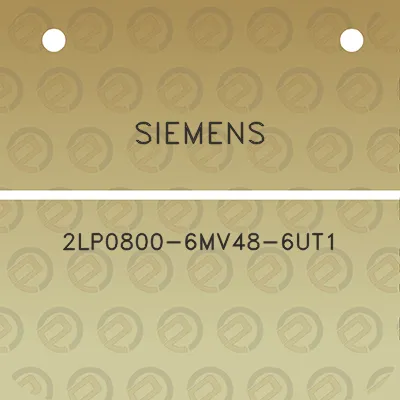 siemens-2lp0800-6mv48-6ut1