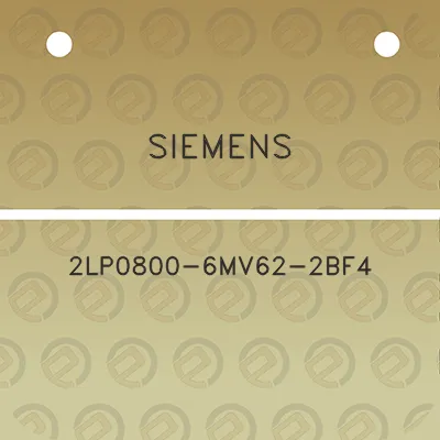 siemens-2lp0800-6mv62-2bf4