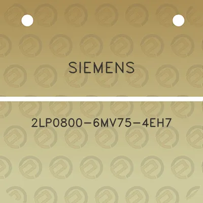 siemens-2lp0800-6mv75-4eh7