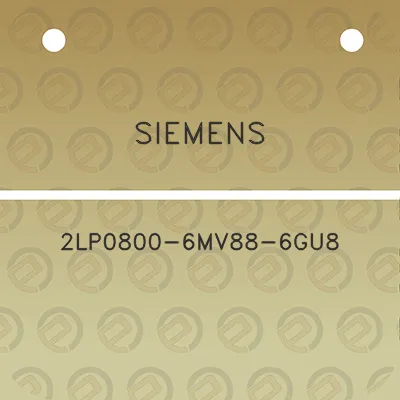 siemens-2lp0800-6mv88-6gu8