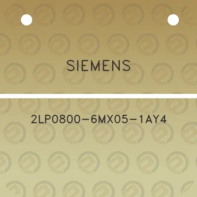 siemens-2lp0800-6mx05-1ay4