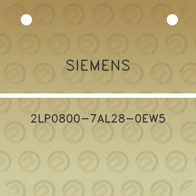 siemens-2lp0800-7al28-0ew5