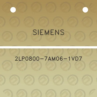 siemens-2lp0800-7am06-1vd7