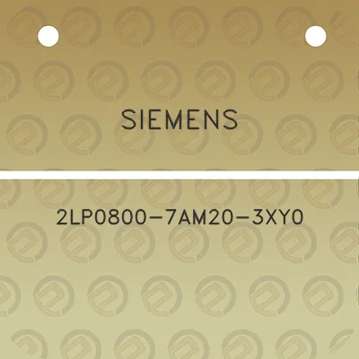 siemens-2lp0800-7am20-3xy0