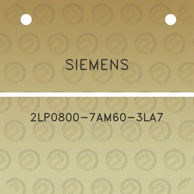 siemens-2lp0800-7am60-3la7