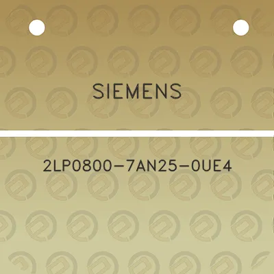 siemens-2lp0800-7an25-0ue4