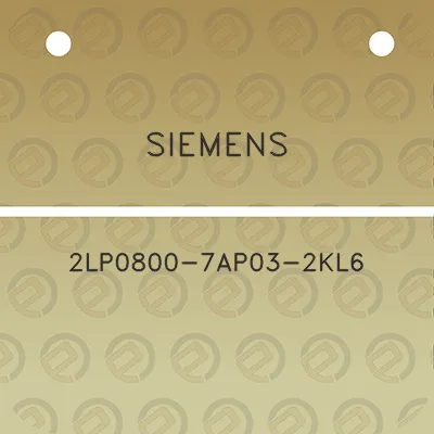 siemens-2lp0800-7ap03-2kl6