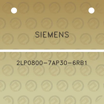 siemens-2lp0800-7ap30-6rb1