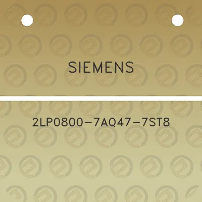 siemens-2lp0800-7aq47-7st8