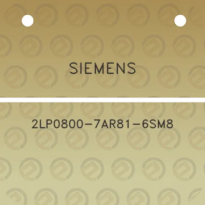 siemens-2lp0800-7ar81-6sm8