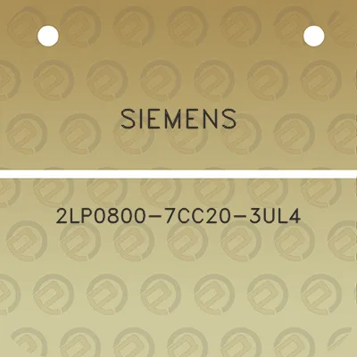 siemens-2lp0800-7cc20-3ul4