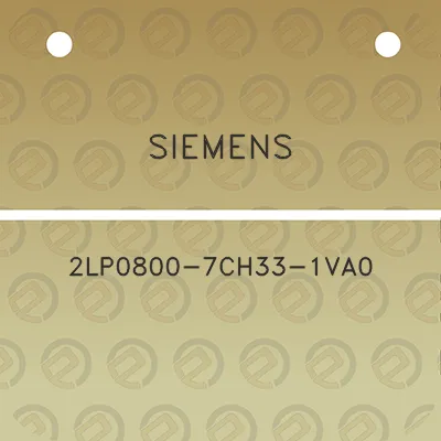 siemens-2lp0800-7ch33-1va0