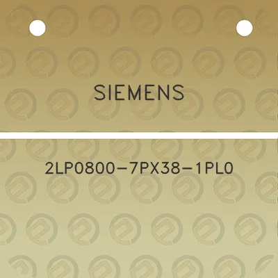 siemens-2lp0800-7px38-1pl0