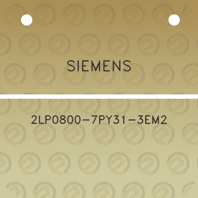 siemens-2lp0800-7py31-3em2