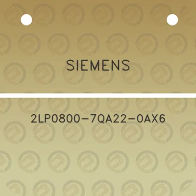 siemens-2lp0800-7qa22-0ax6