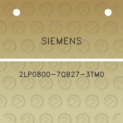 siemens-2lp0800-7qb27-3tm0