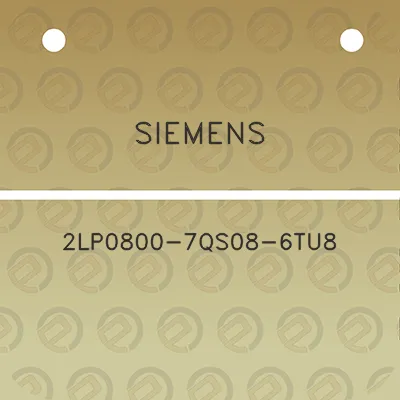 siemens-2lp0800-7qs08-6tu8