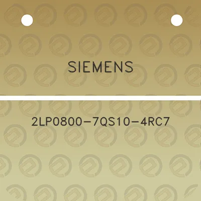 siemens-2lp0800-7qs10-4rc7