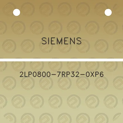 siemens-2lp0800-7rp32-0xp6