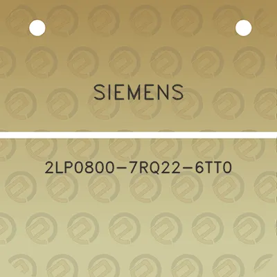 siemens-2lp0800-7rq22-6tt0