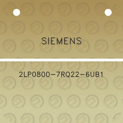 siemens-2lp0800-7rq22-6ub1