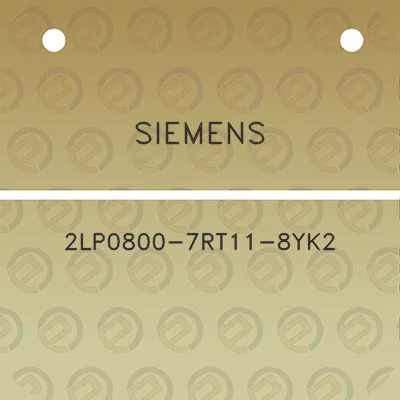 siemens-2lp0800-7rt11-8yk2