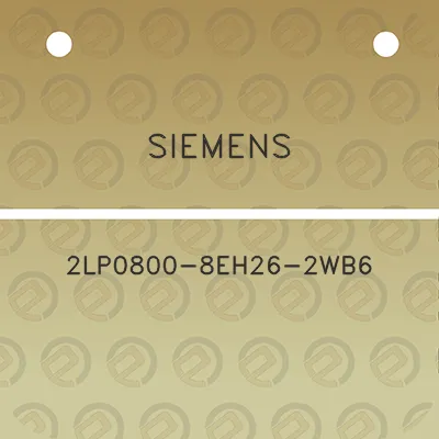 siemens-2lp0800-8eh26-2wb6