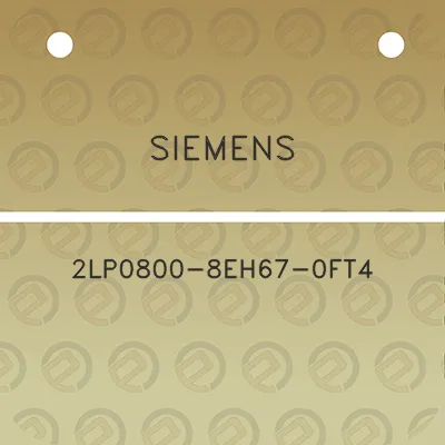 siemens-2lp0800-8eh67-0ft4