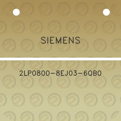 siemens-2lp0800-8ej03-6qb0