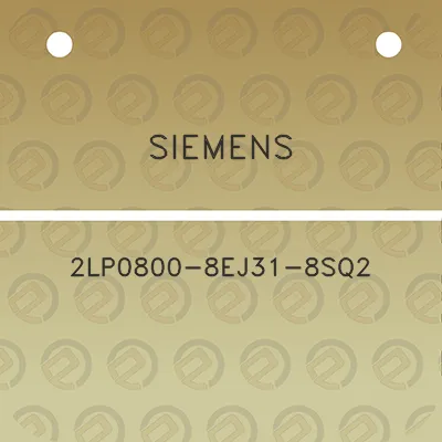 siemens-2lp0800-8ej31-8sq2