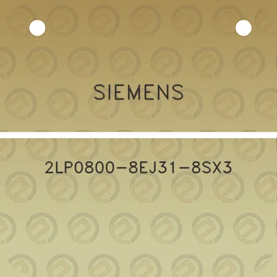 siemens-2lp0800-8ej31-8sx3