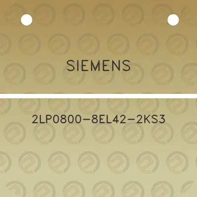 siemens-2lp0800-8el42-2ks3