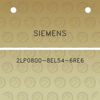 siemens-2lp0800-8el54-6re6