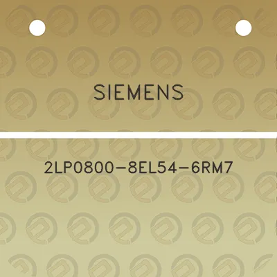 siemens-2lp0800-8el54-6rm7