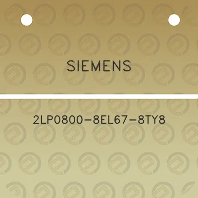 siemens-2lp0800-8el67-8ty8