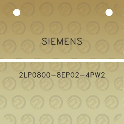 siemens-2lp0800-8ep02-4pw2