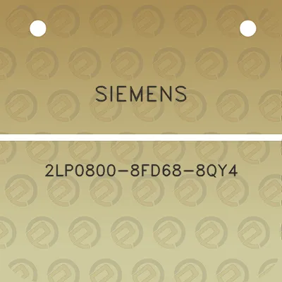 siemens-2lp0800-8fd68-8qy4