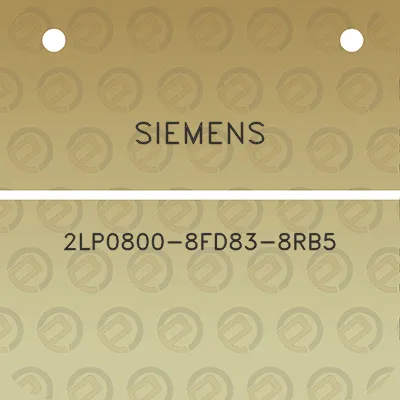 siemens-2lp0800-8fd83-8rb5