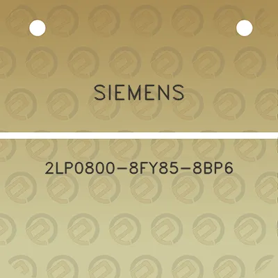 siemens-2lp0800-8fy85-8bp6