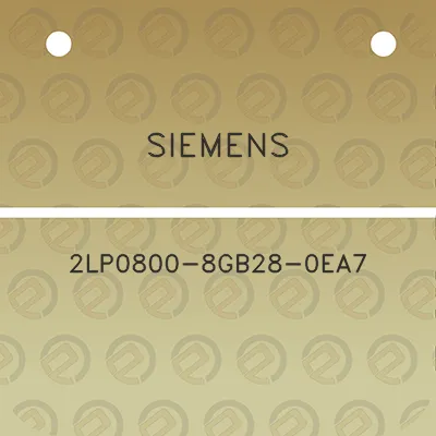 siemens-2lp0800-8gb28-0ea7