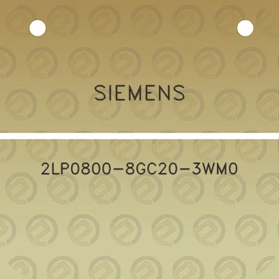 siemens-2lp0800-8gc20-3wm0